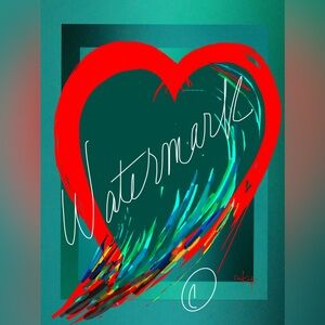 ❤️ 💚 LOVE IS IN THE AIR … Original wearable art / home decor/ occasion cards.